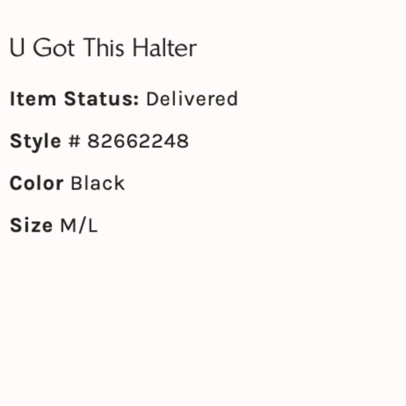 Free People halter crop in black - Picture 5 of 7